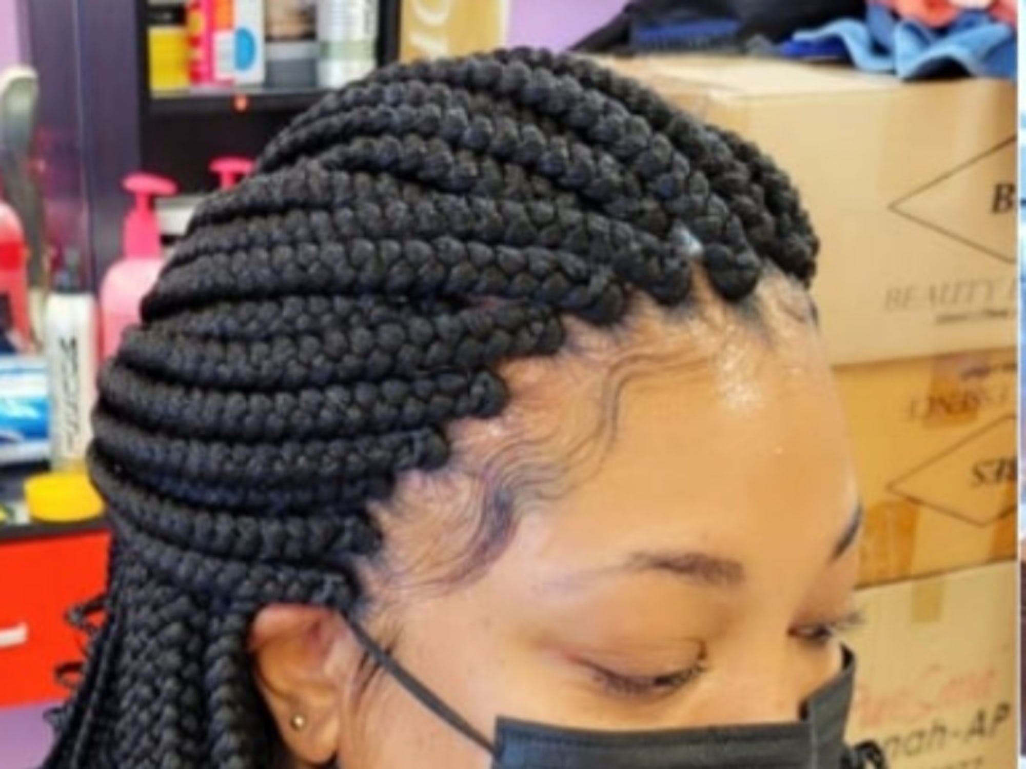 Goddess Braids by Ultimate African Hair Braids in Houston, TX