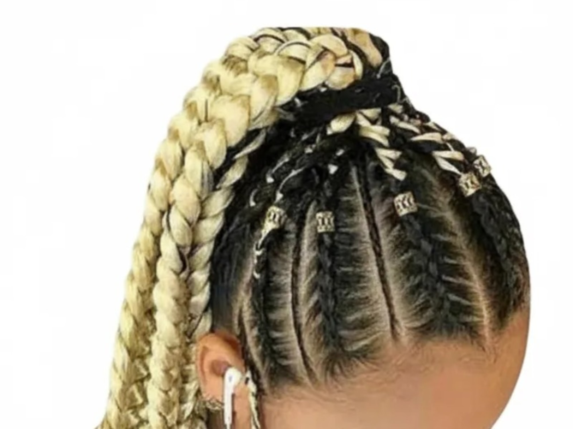 Jumbo Braids by Queen African Hair Braiding in Bronx, NY