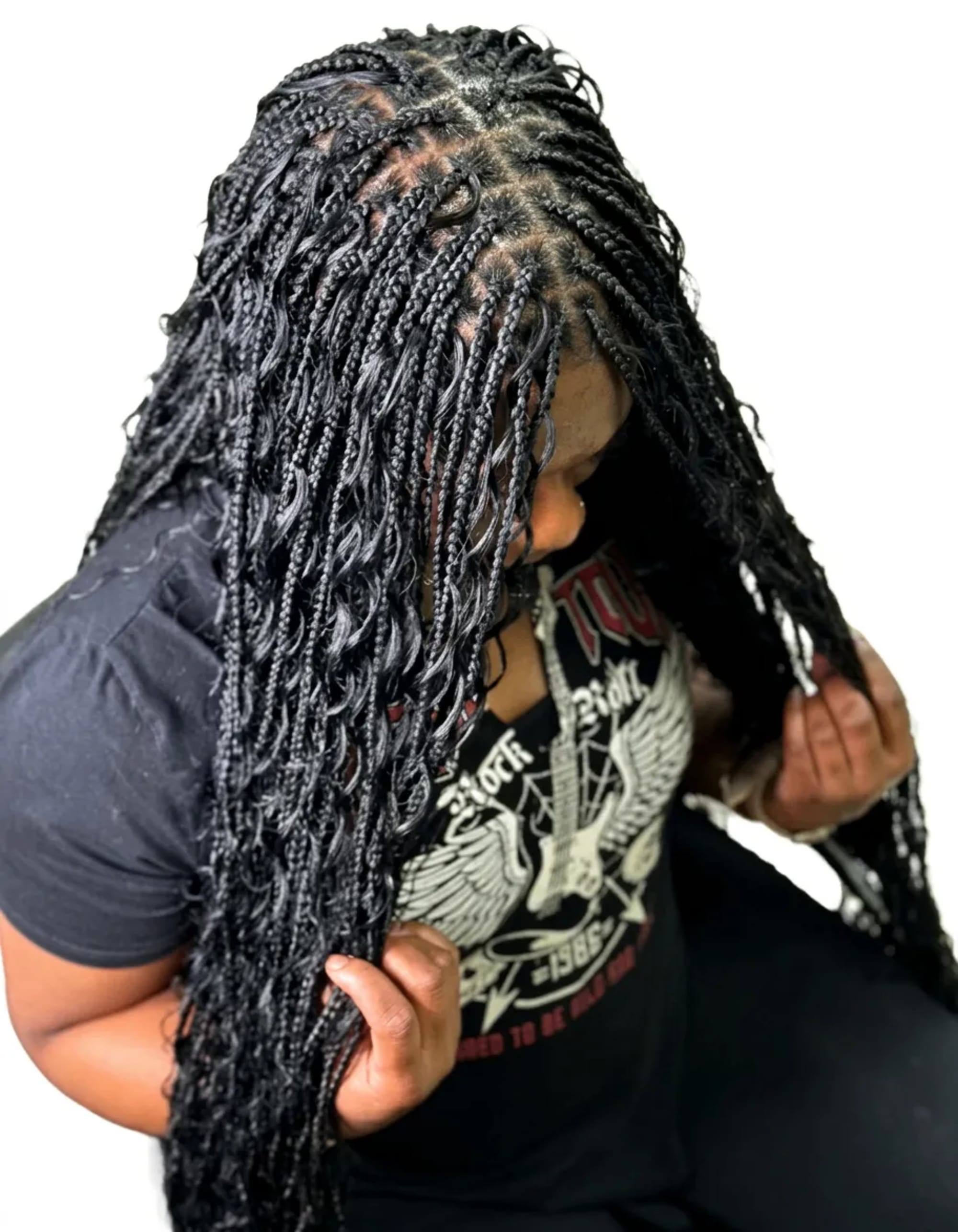 Mary's African Hair Braiding hair braiding work