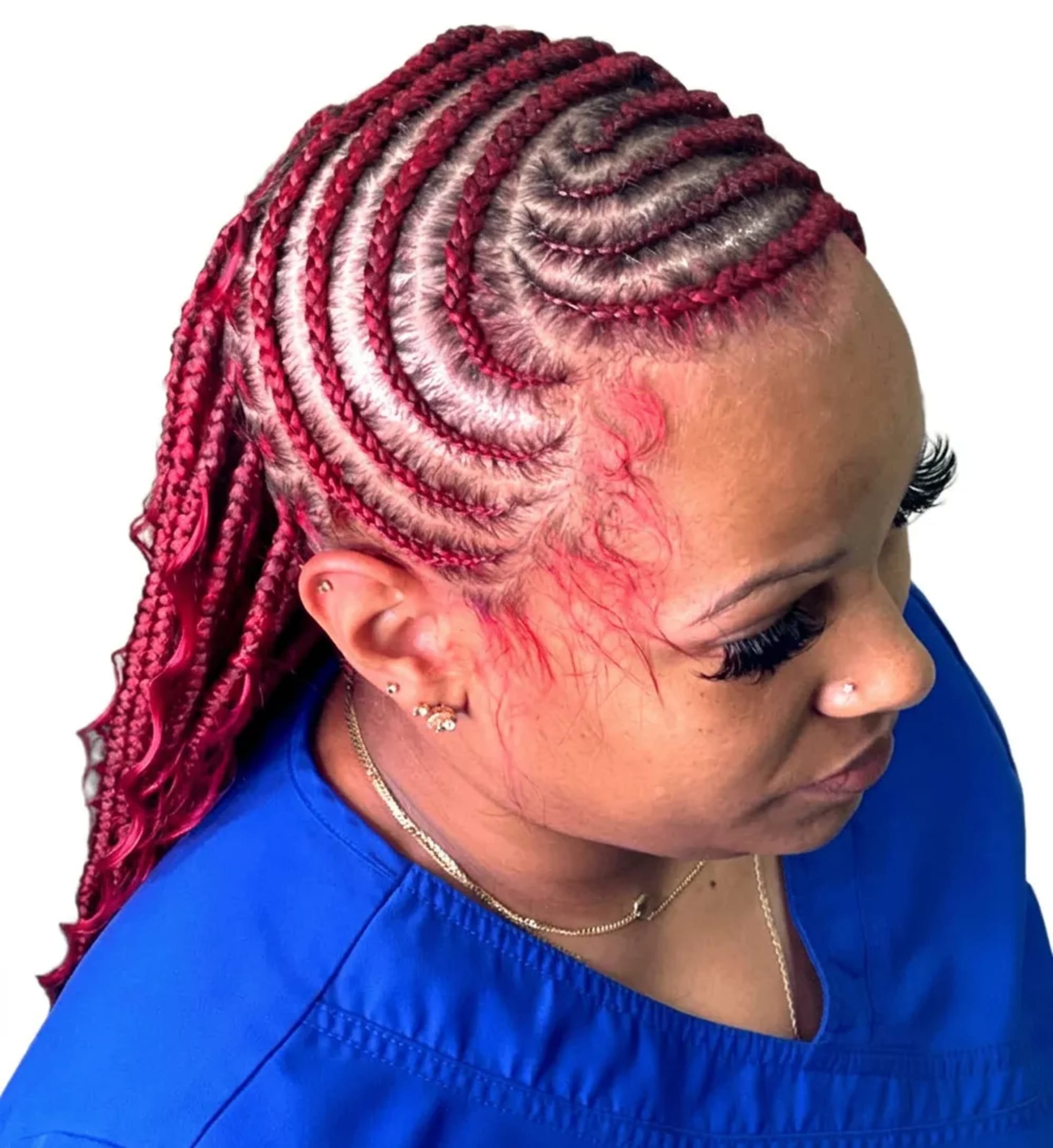 Mary's African Hair Braiding hair braiding work