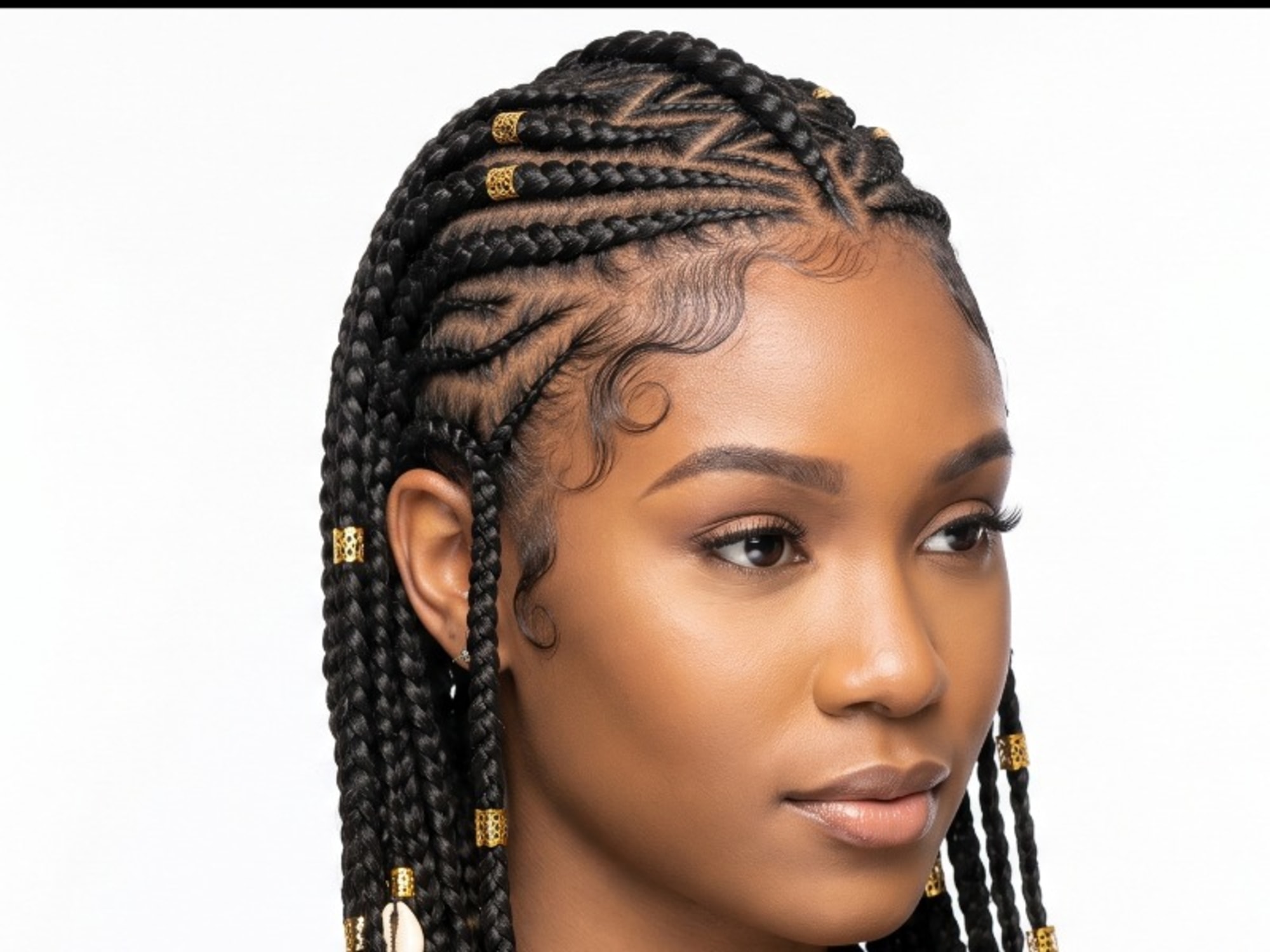 Fulani Braids by Mary's African Hair Braiding in Plainfield, NJ