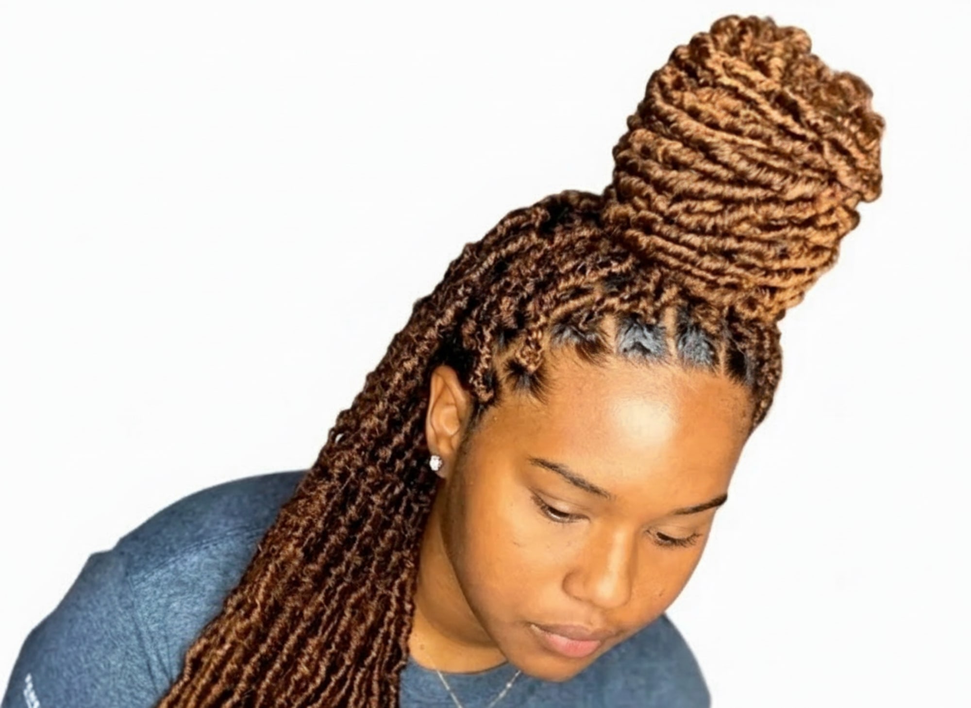 Spring Twists by C&M African Hair Braiding in huntsville, AL