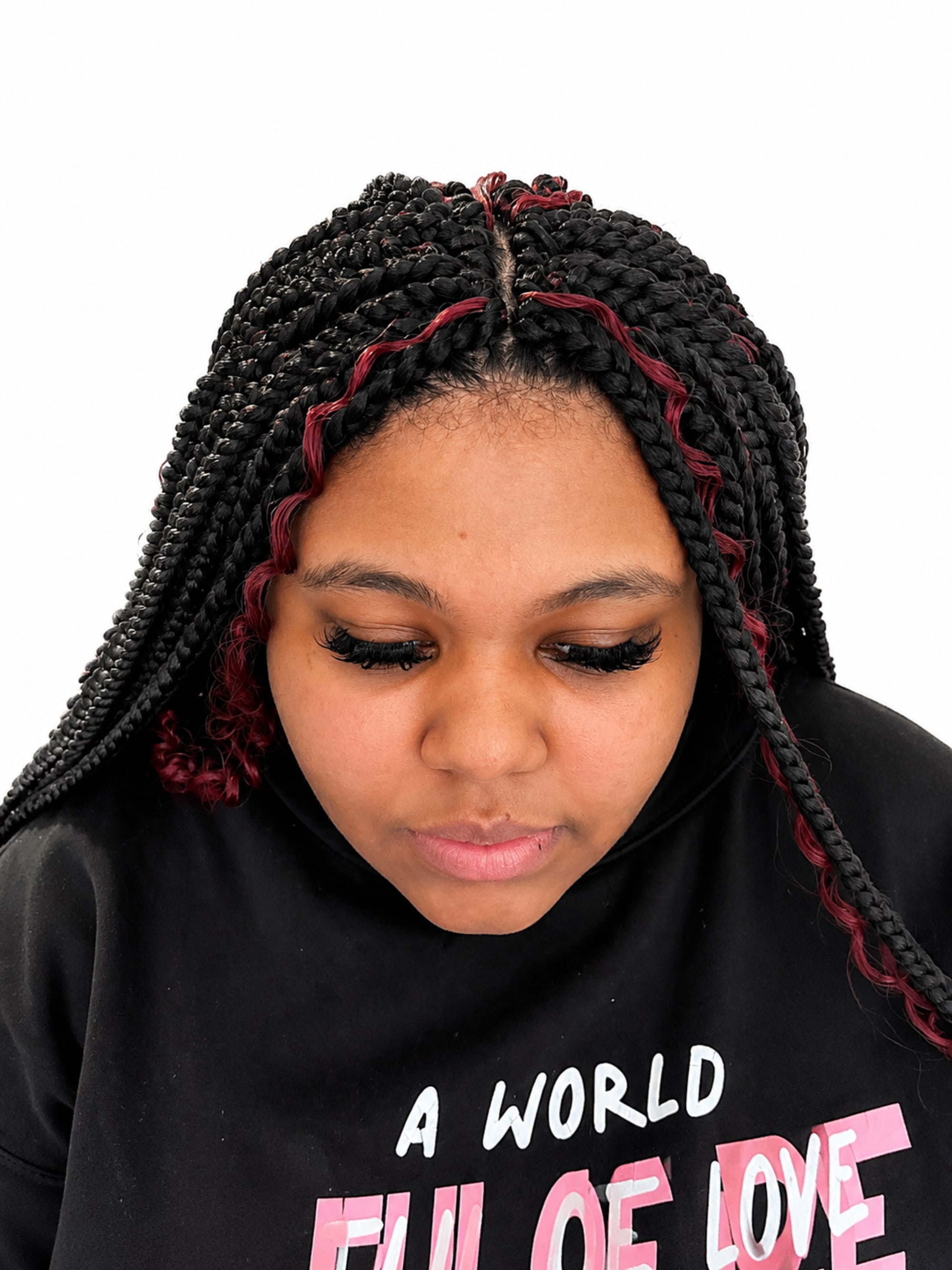 Vicky Braiding Studio hair braiding work