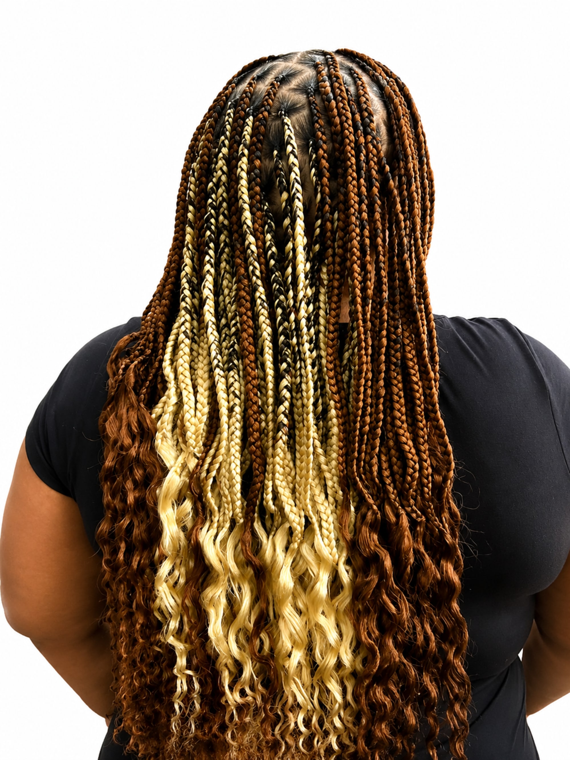 Vicky Braiding Studio hair braiding work