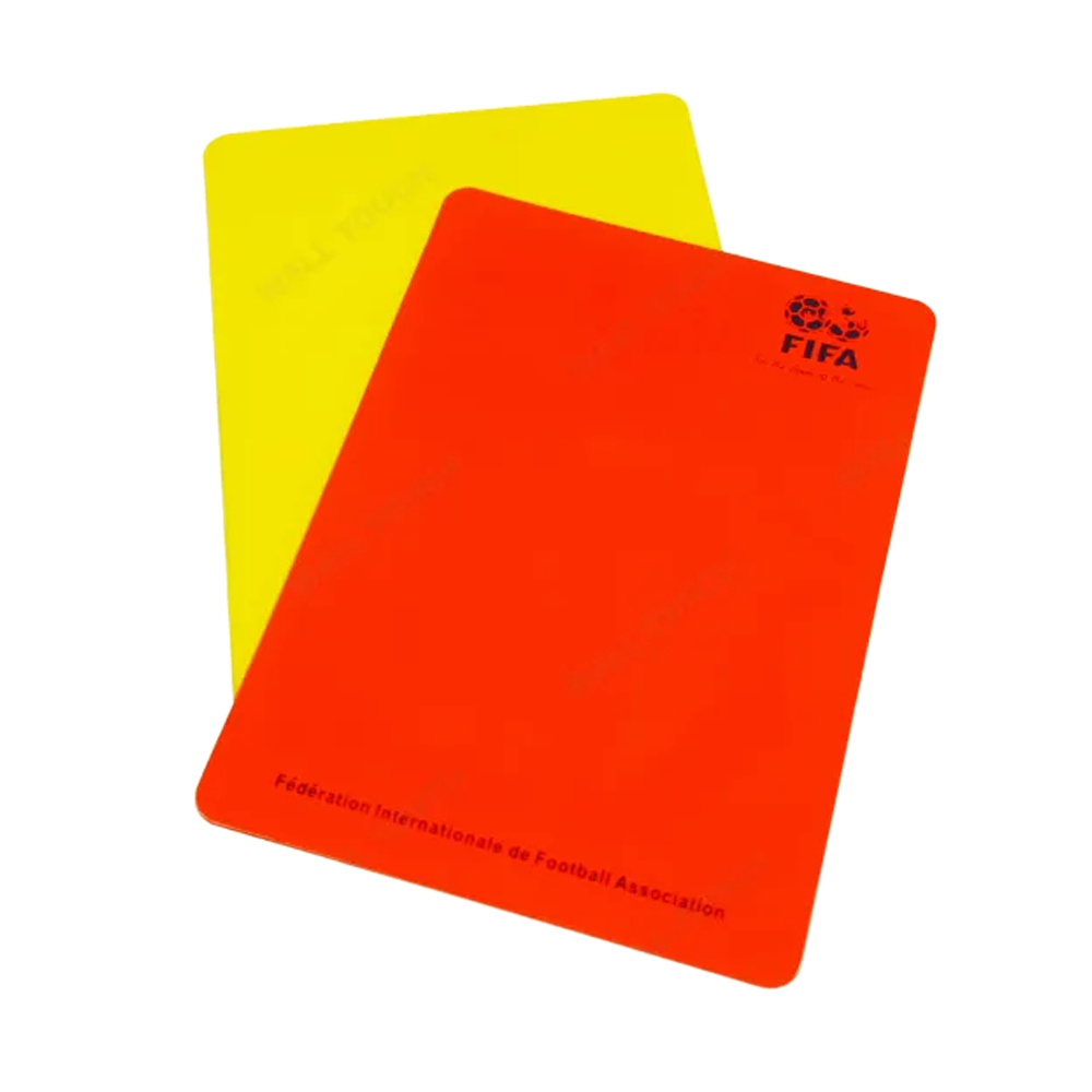 Rode & Gele kaarten set