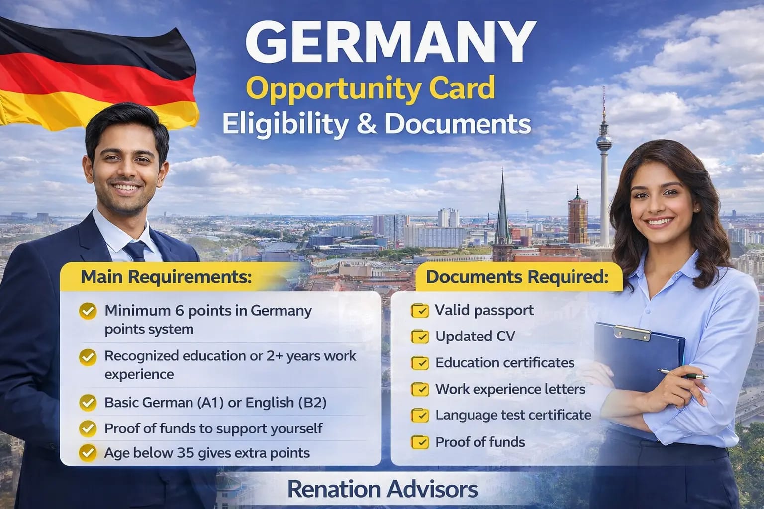 Germany Opportunity Card Eligibility & Documents