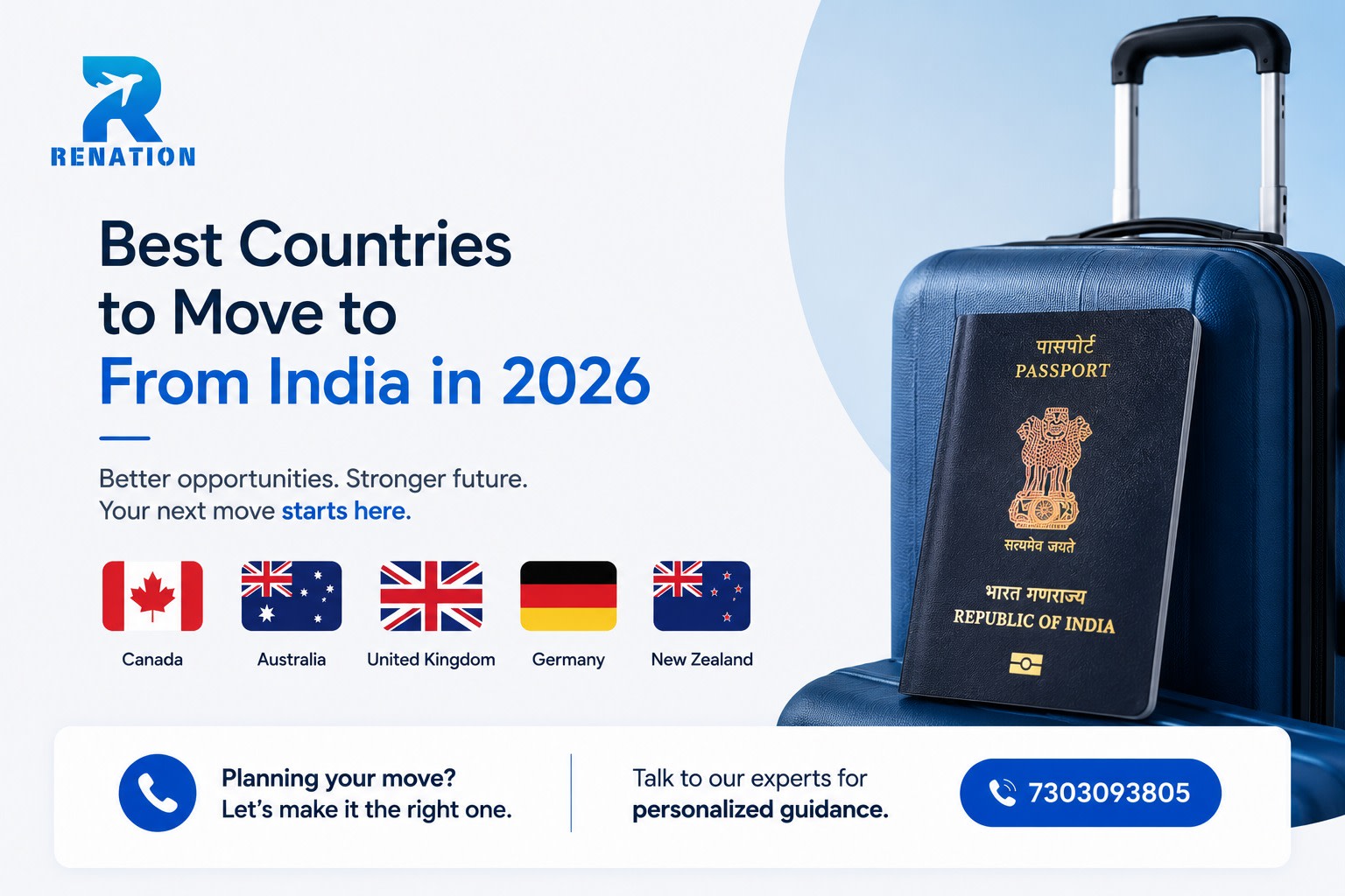 Best Countries to Move to From India in 2026