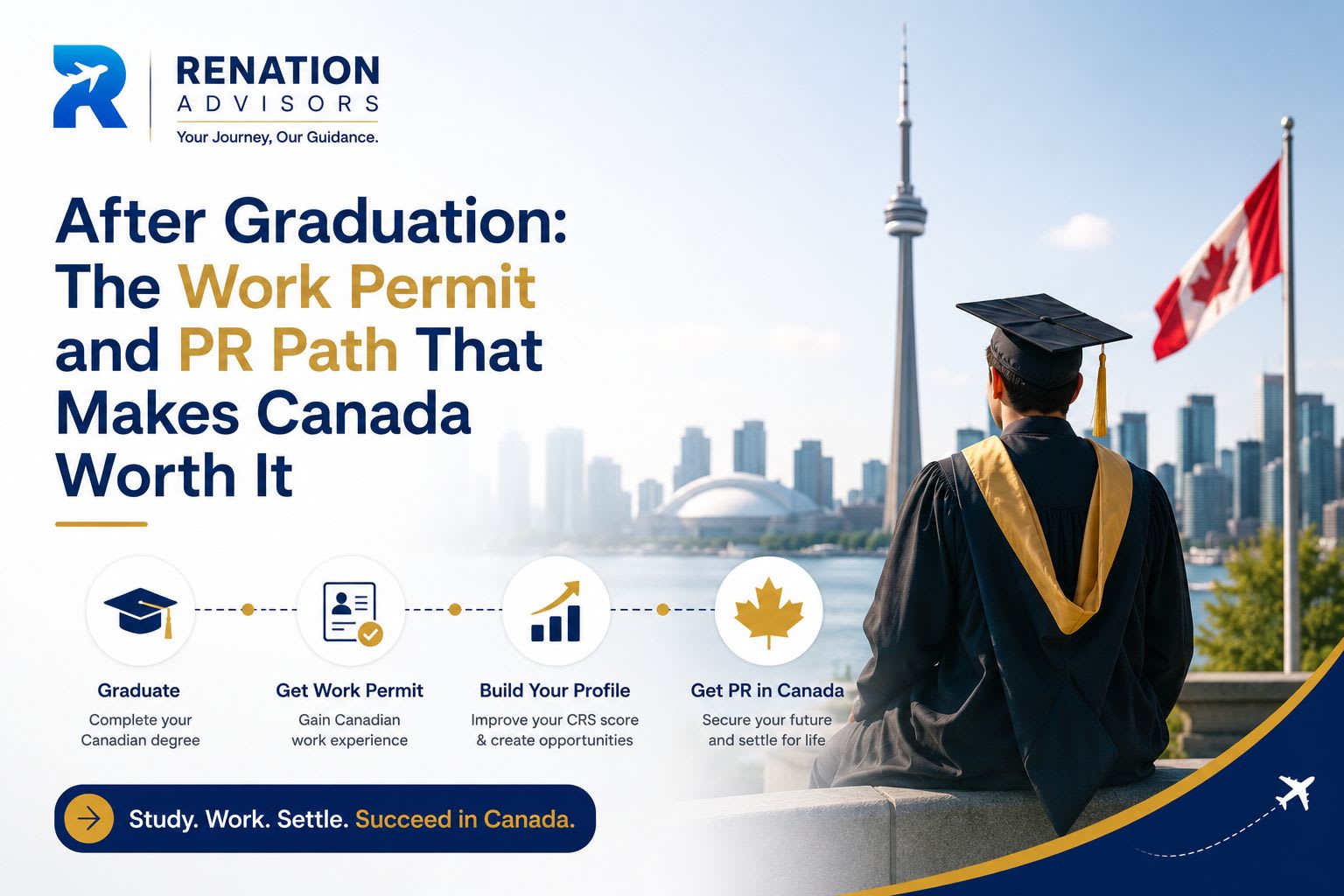 After Graduation: The Work Permit and PR Path That Makes Canada Worth It