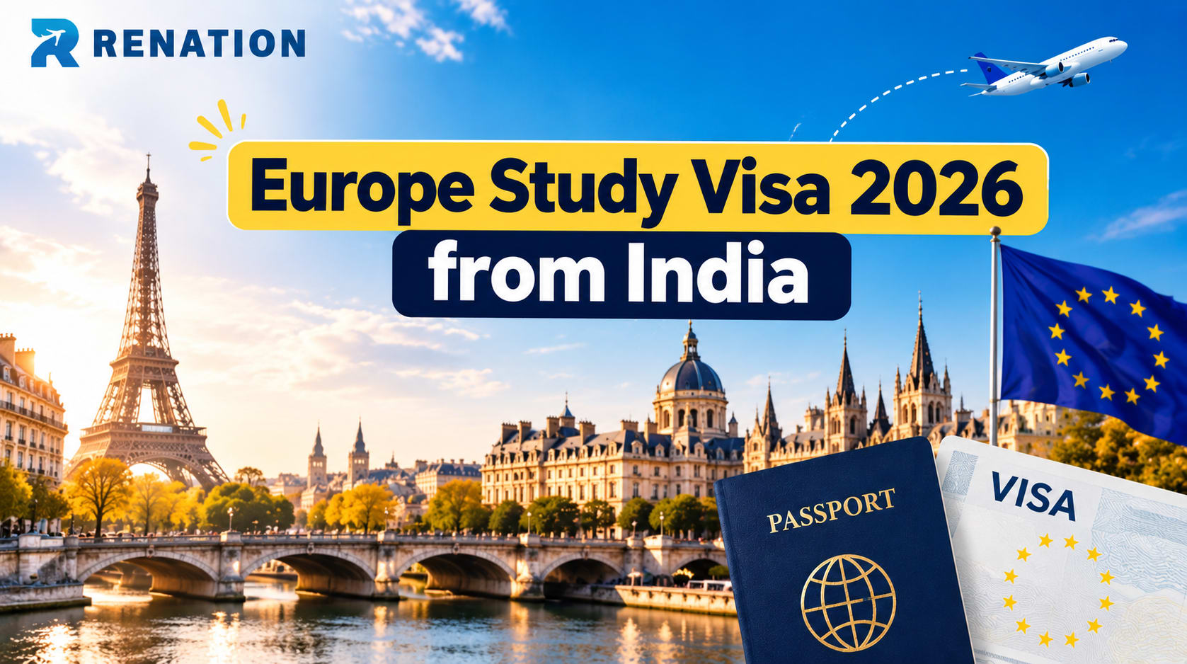 Europe Study Visa 2026 from India