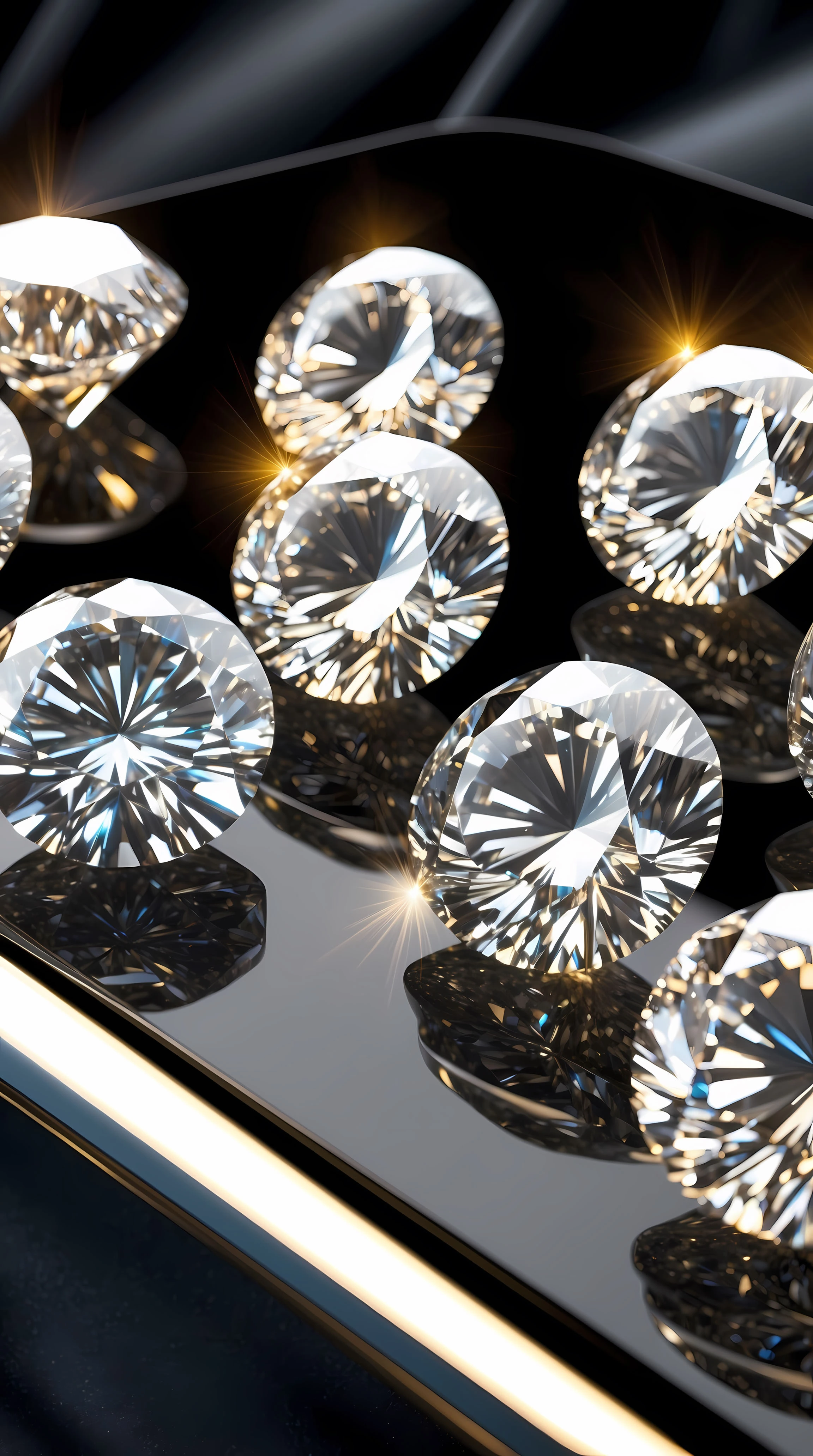 Diamantes brillantes