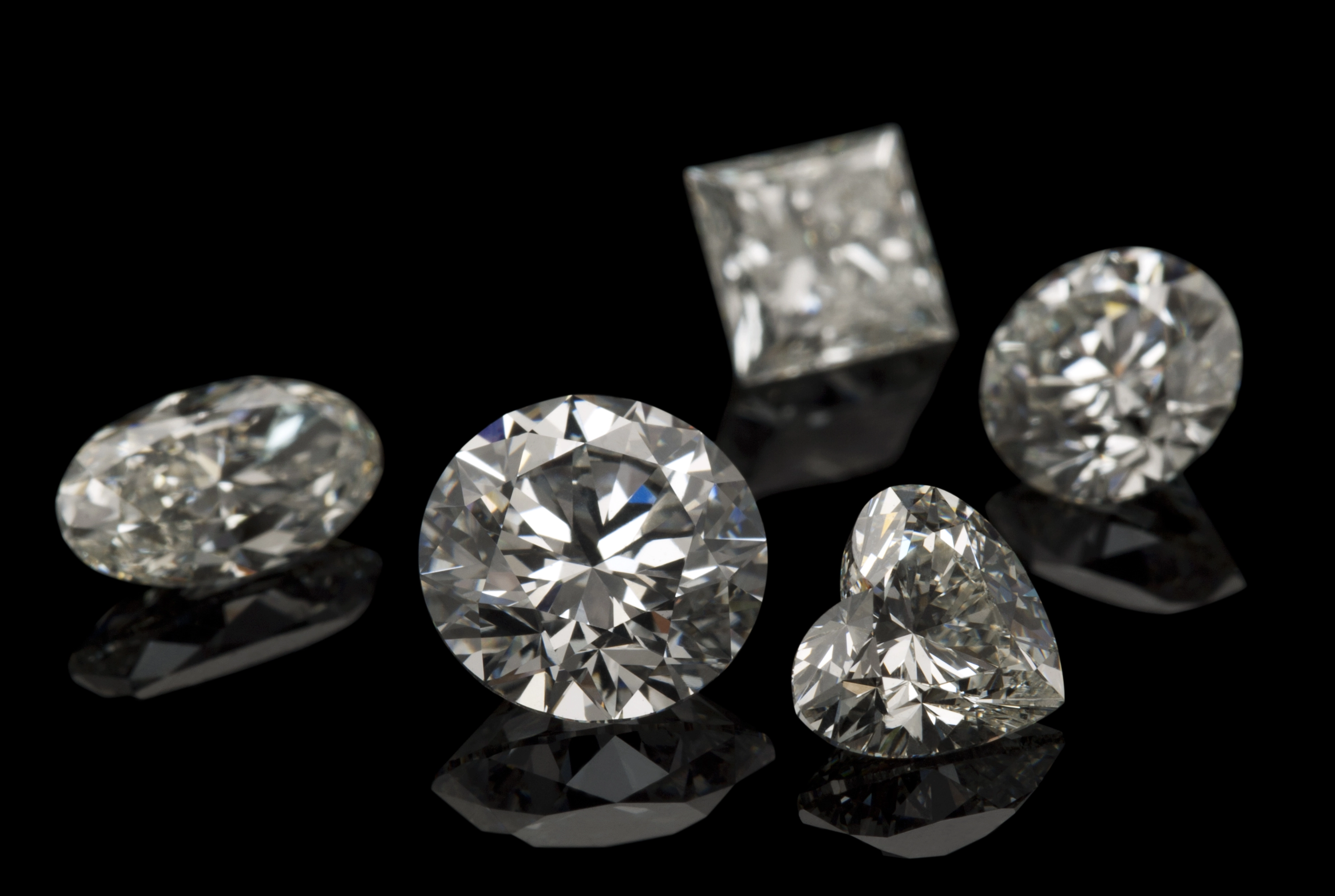 Diamantes diferentes formas
