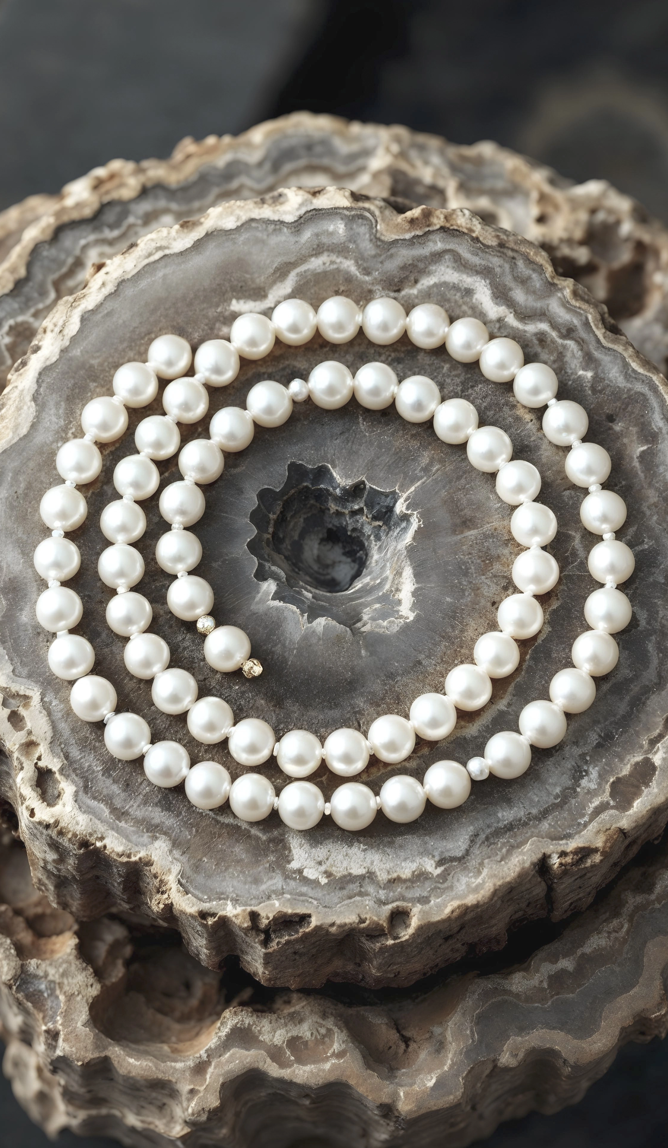 Perla collar elegante