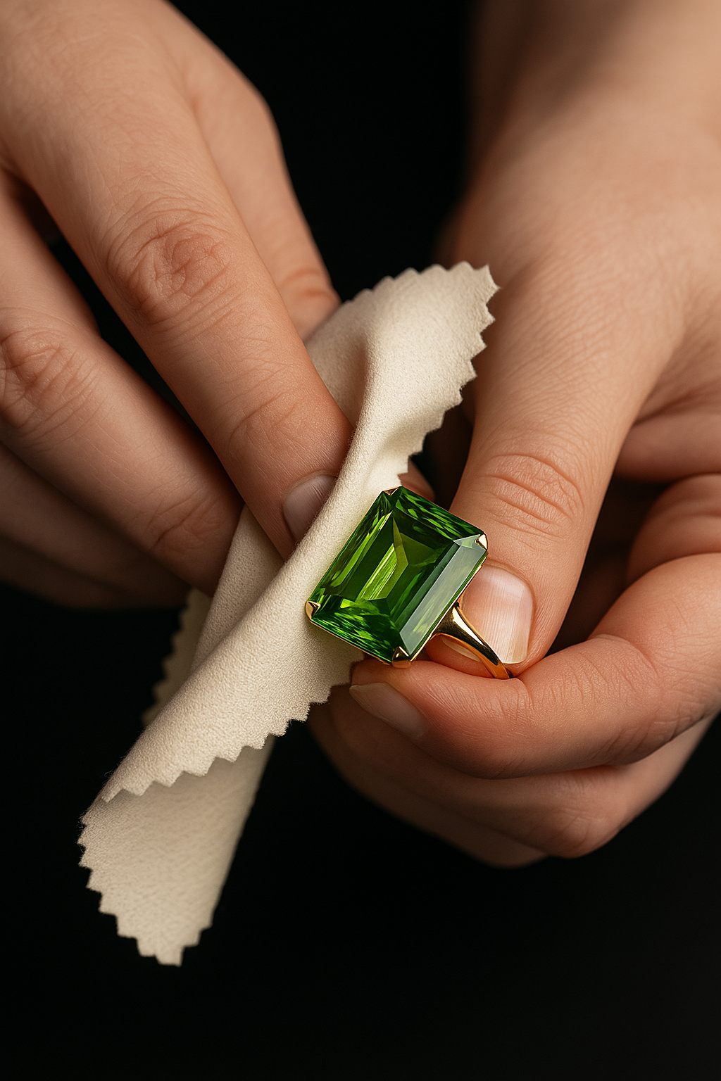 limpieza de peridotos