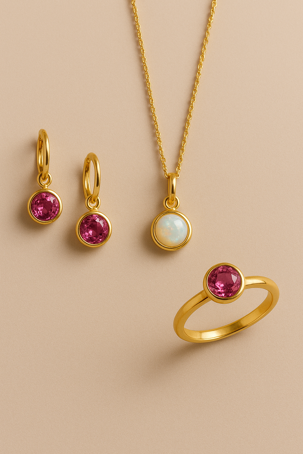joyas con peridotos