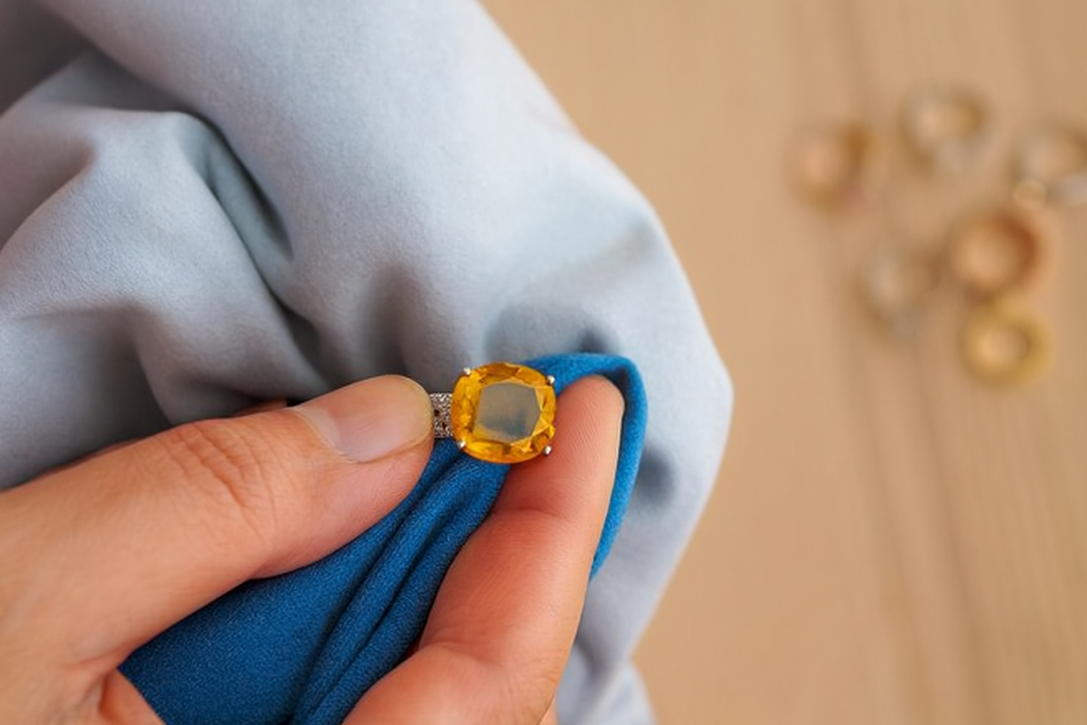 Limpieza de Joyas con Topacio