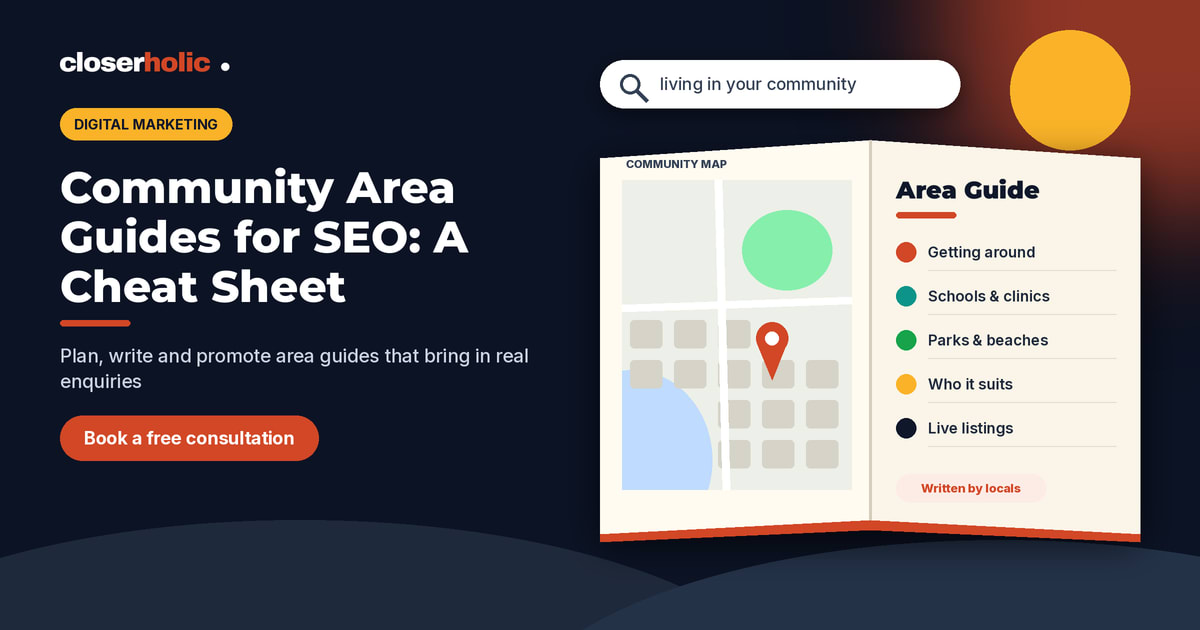 Community Area Guides for SEO: A Cheat Sheet for UAE Agencies