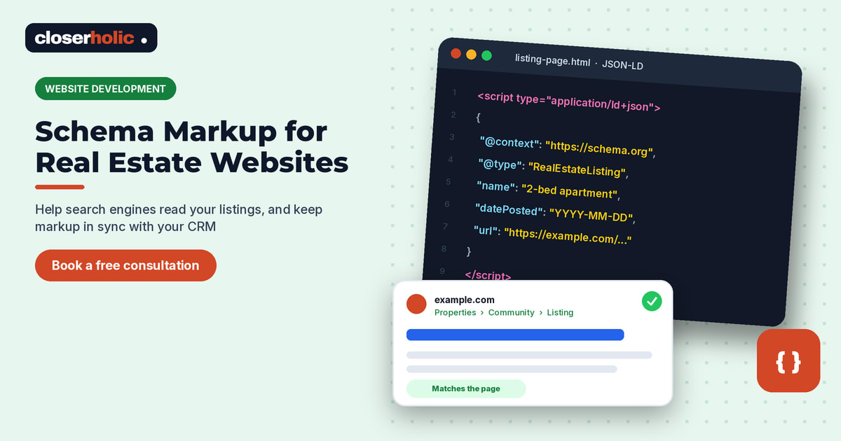 Schema Markup for Real Estate Websites: A Practical Guide for UAE Agencies
