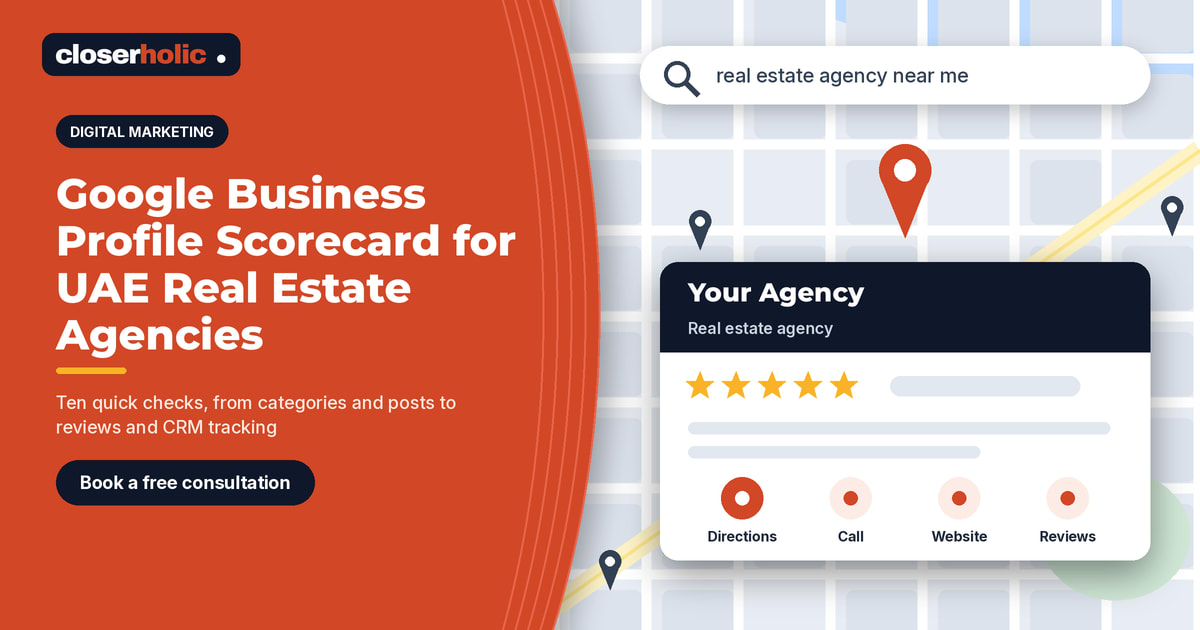 Google Business Profile Scorecard for UAE Real Estate Agencies
