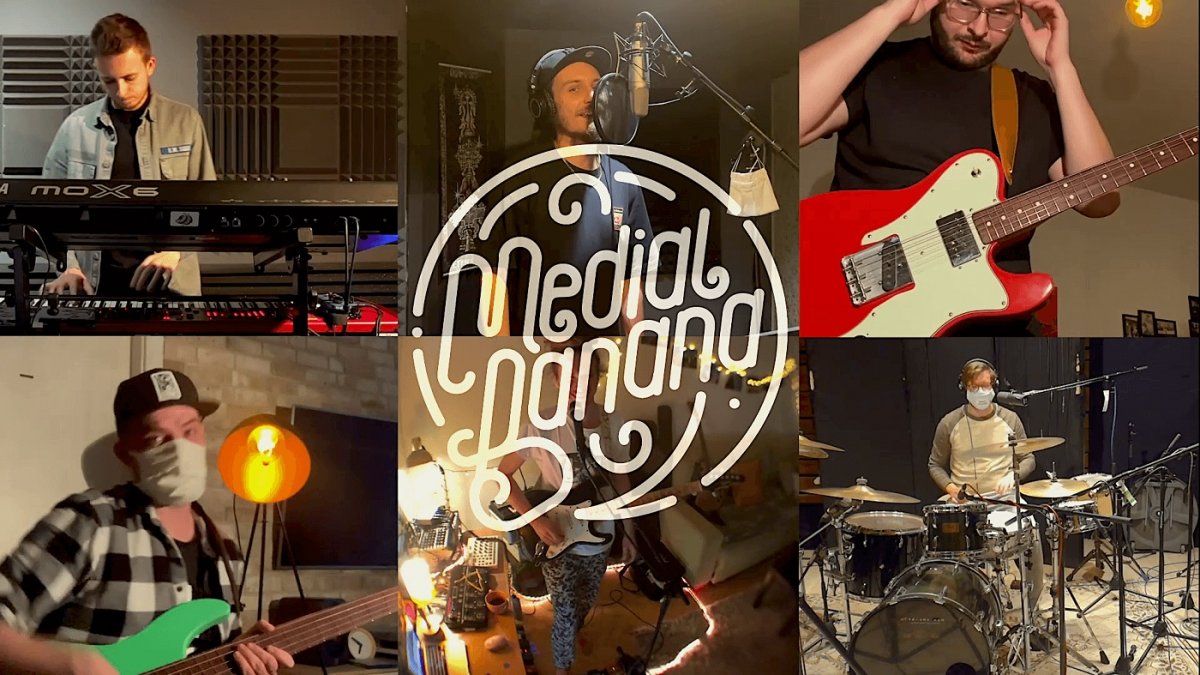 Medial Banana predstavili nový album na online koncerte z karantény