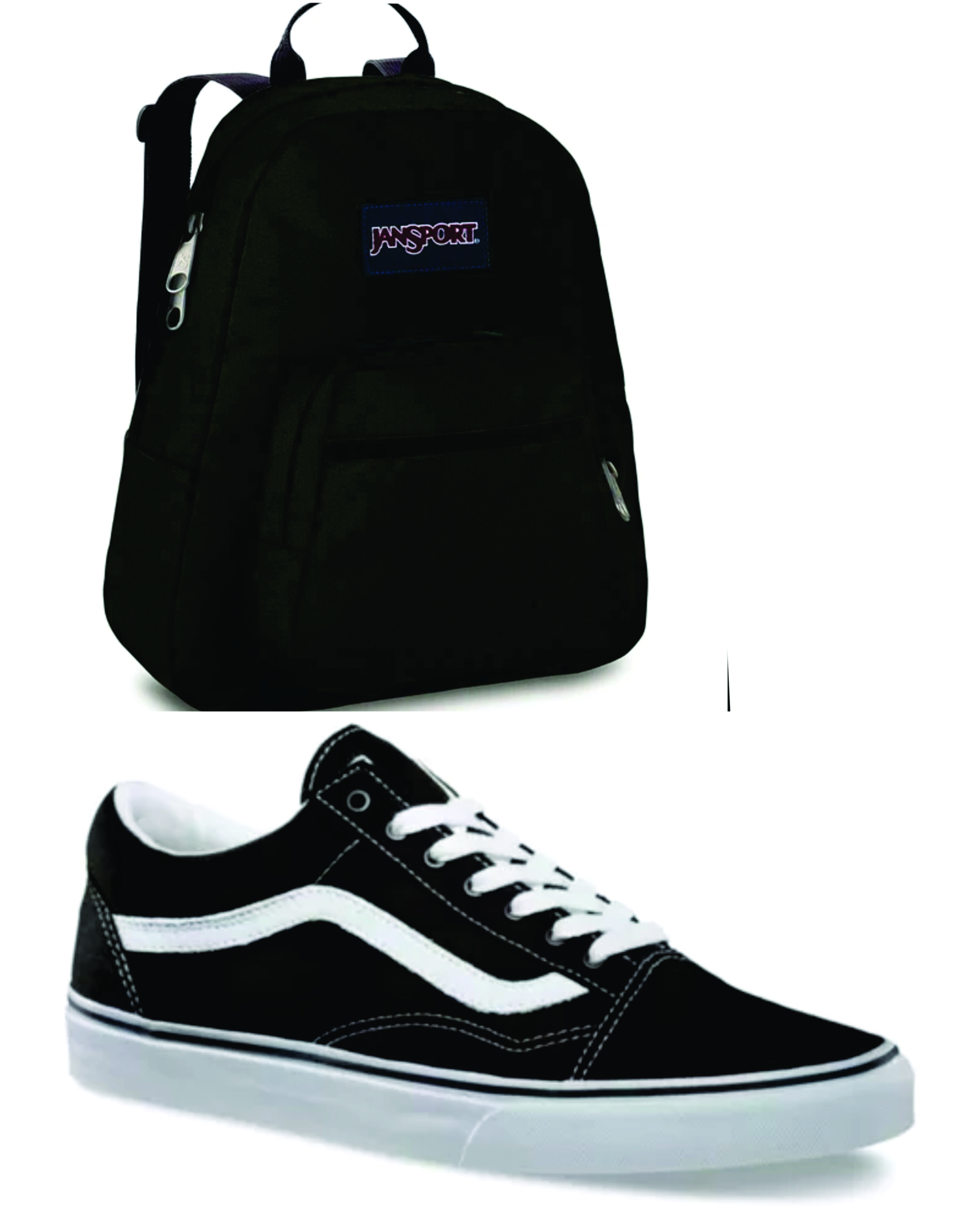 Combo mochila Jansport JS00TDH6008 y tenis Vans VN000ZDF1WX