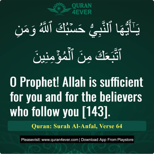 Quran Surah 8 Verse 64