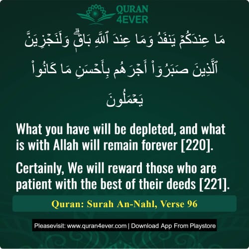 Quran Surah 16 Verse 96