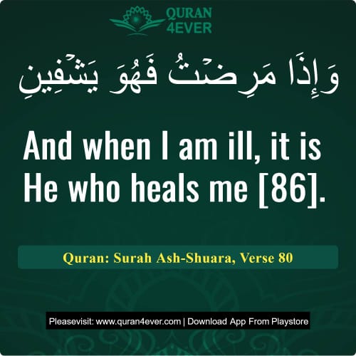 Quran Surah 26 Verse 80