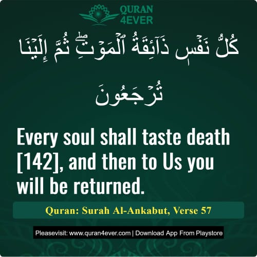 Quran Surah 29 Verse 57
