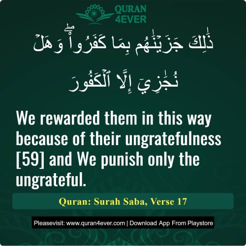 Quran Surah 34 Verse 17