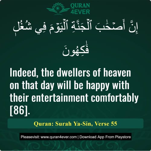 Quran Surah 36 Verse 55