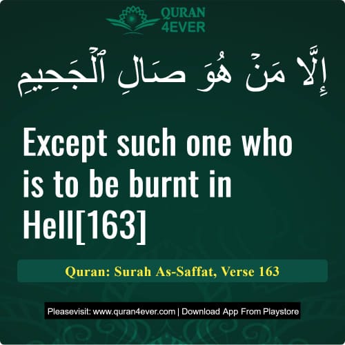 Quran Surah 37 Verse 163