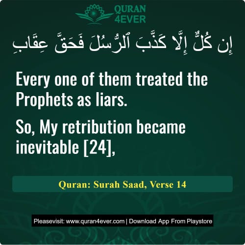 Quran Surah 38 Verse 14