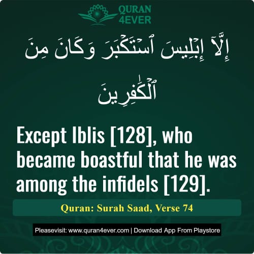 Quran Surah 38 Verse 74