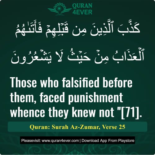 Quran Surah 39 Verse 25