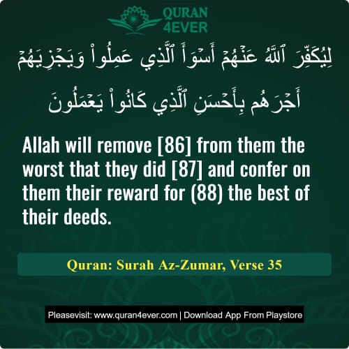 Quran Surah 39 Verse 35