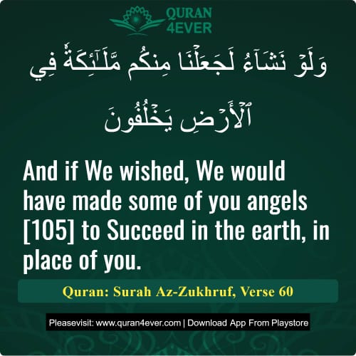 Quran Surah 43 Verse 60