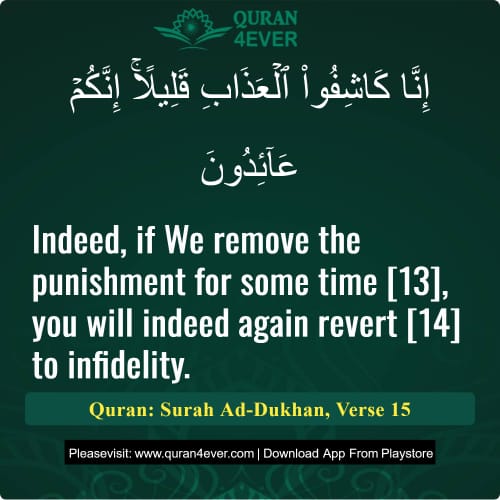Quran Surah 44 Verse 15