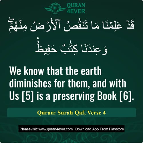 Quran Surah 50 Verse 4