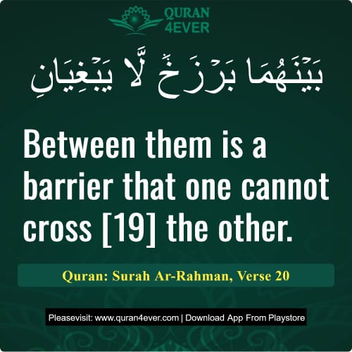 Quran Surah 55 Verse 20