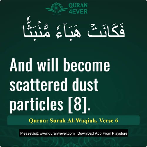 Quran Surah 56 Verse 6