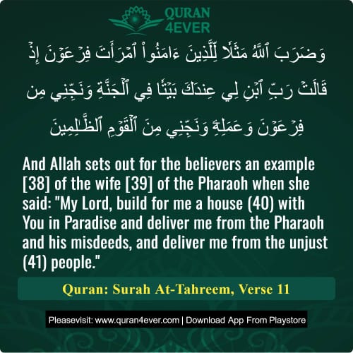 Quran Surah 66 Verse 11