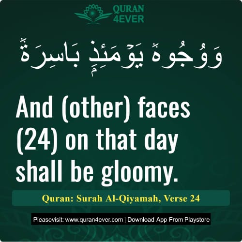 Quran Surah 75 Verse 24
