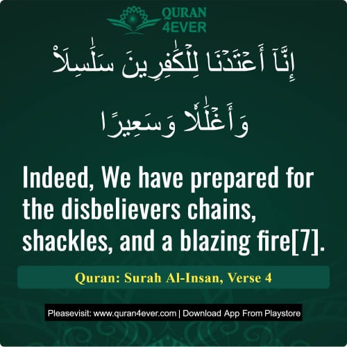 Quran Surah 76 Verse 4
