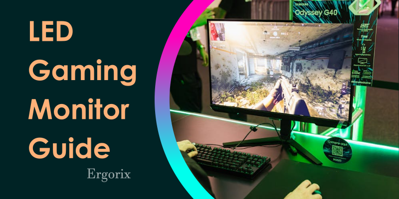 An image showing an LED gaming monitor