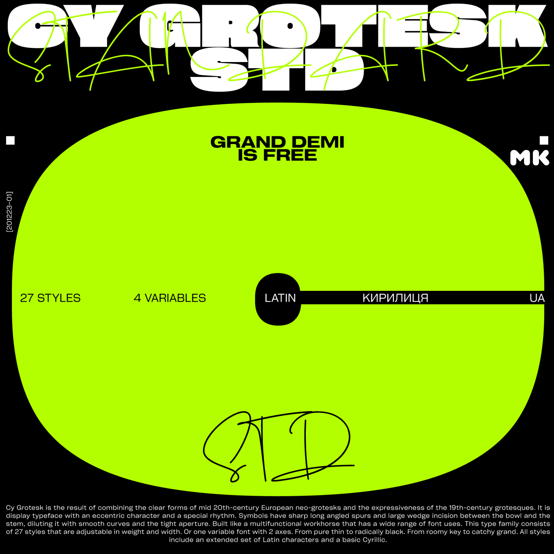 CY Grotesk STD - Image 1