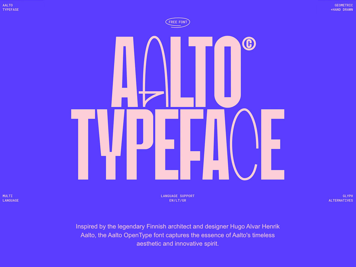 Aalto OpenType - Image 1