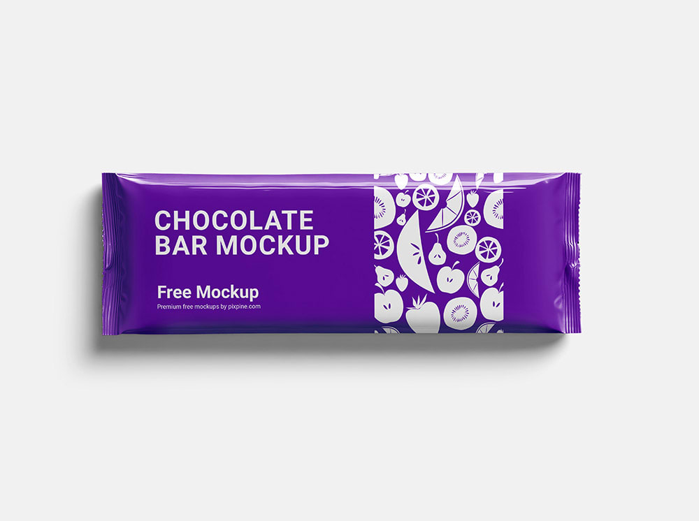 Chocolate Candy Bar Mockup - Image 1