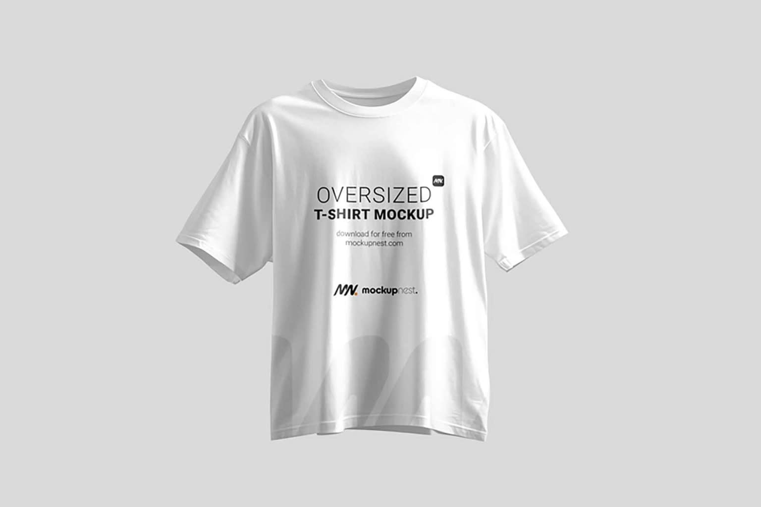 Oversized T-Shirt Mockup - Image 1