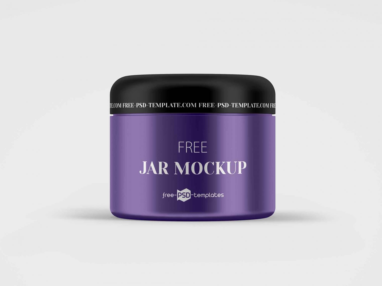 Free Multipurpose Cosmetic Jar Mockup (PSD) - Image 2