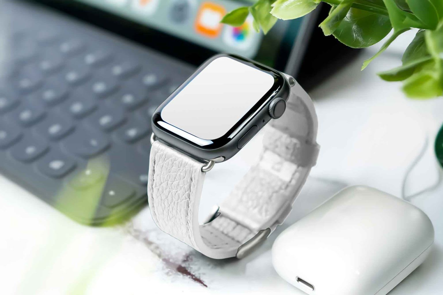 Apple Watch on Desk Mockup - Image 2